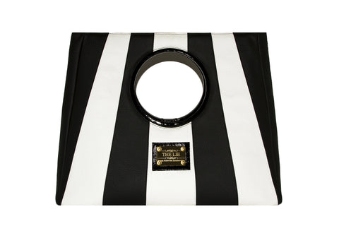 NEW ARRIVAL - Statement Bag Fashionista Black & White Delight
