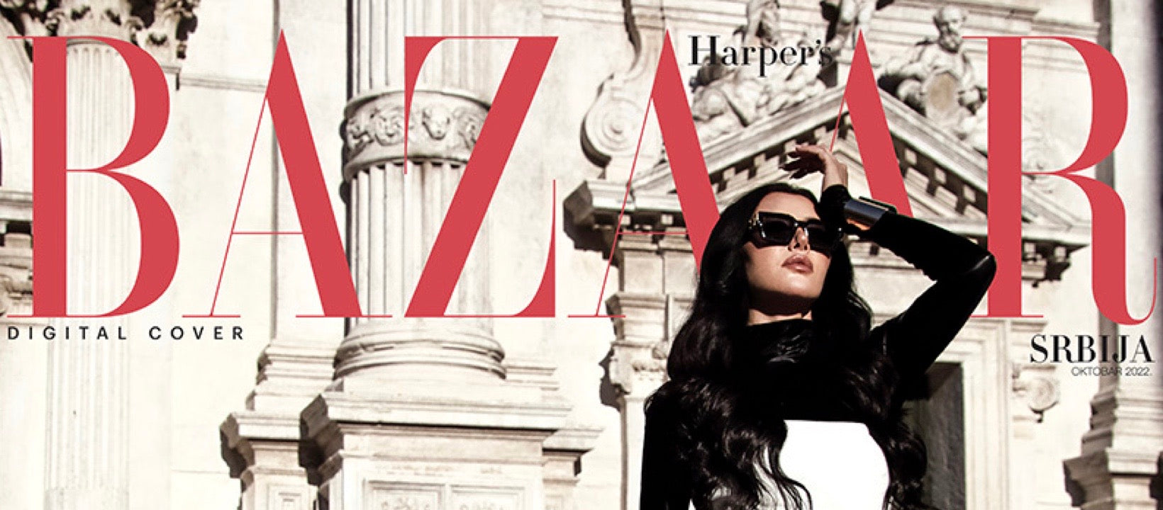 The Lie by JPZ for Harper's Bazaar Serbia October 22 Digital Cover & Editorial