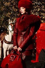 NEW ARRIVAL - Large Celeste Bowling Bag Bloody Mary