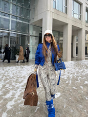 NEW ARRIVAL - Brown Python Allkeeper Elegant Globetrotter Travel Bag