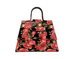 NEW ARRIVAL - Celeste Leather Buckle Rose Garden