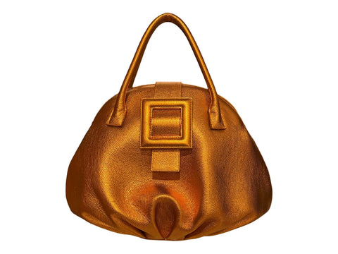 NEW ARRIVAL - Large Celeste Bowling Bag Rose Gold