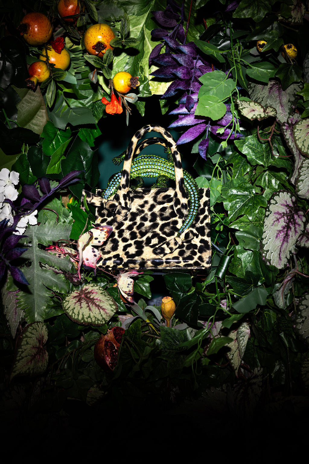 NEW ARRIVAL - Crocodile MINI Basic Maximalist Shopper Leopard Print