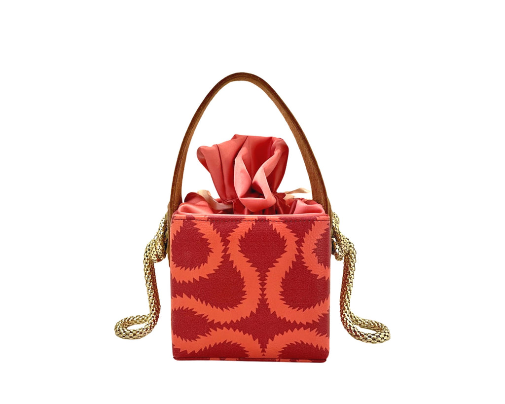 NEW ARRIVAL - Square Brick Salmon Bag