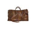 NEW ARRIVAL - Brown Python Allkeeper Elegant Globetrotter Travel Bag