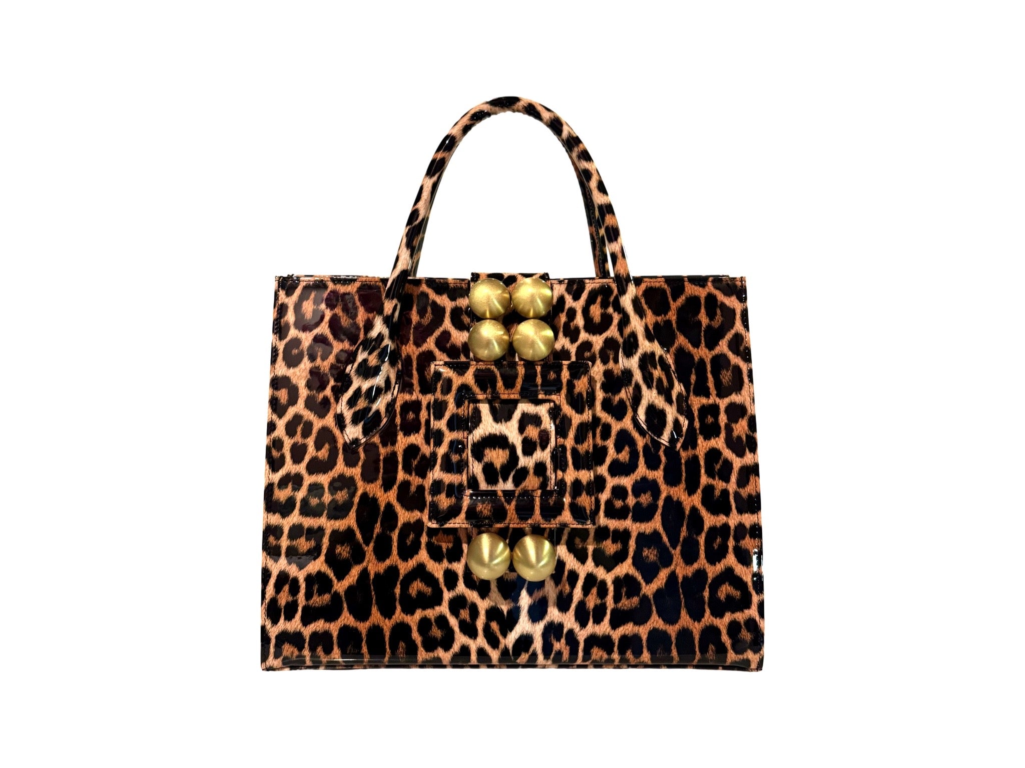NEW ARRIVAL - MEDIUM Basic Maximalist Shopper Leopard Print