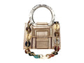 NEW ARRIVAL - Mini Aurelia Shopper Bag Champagne Gold