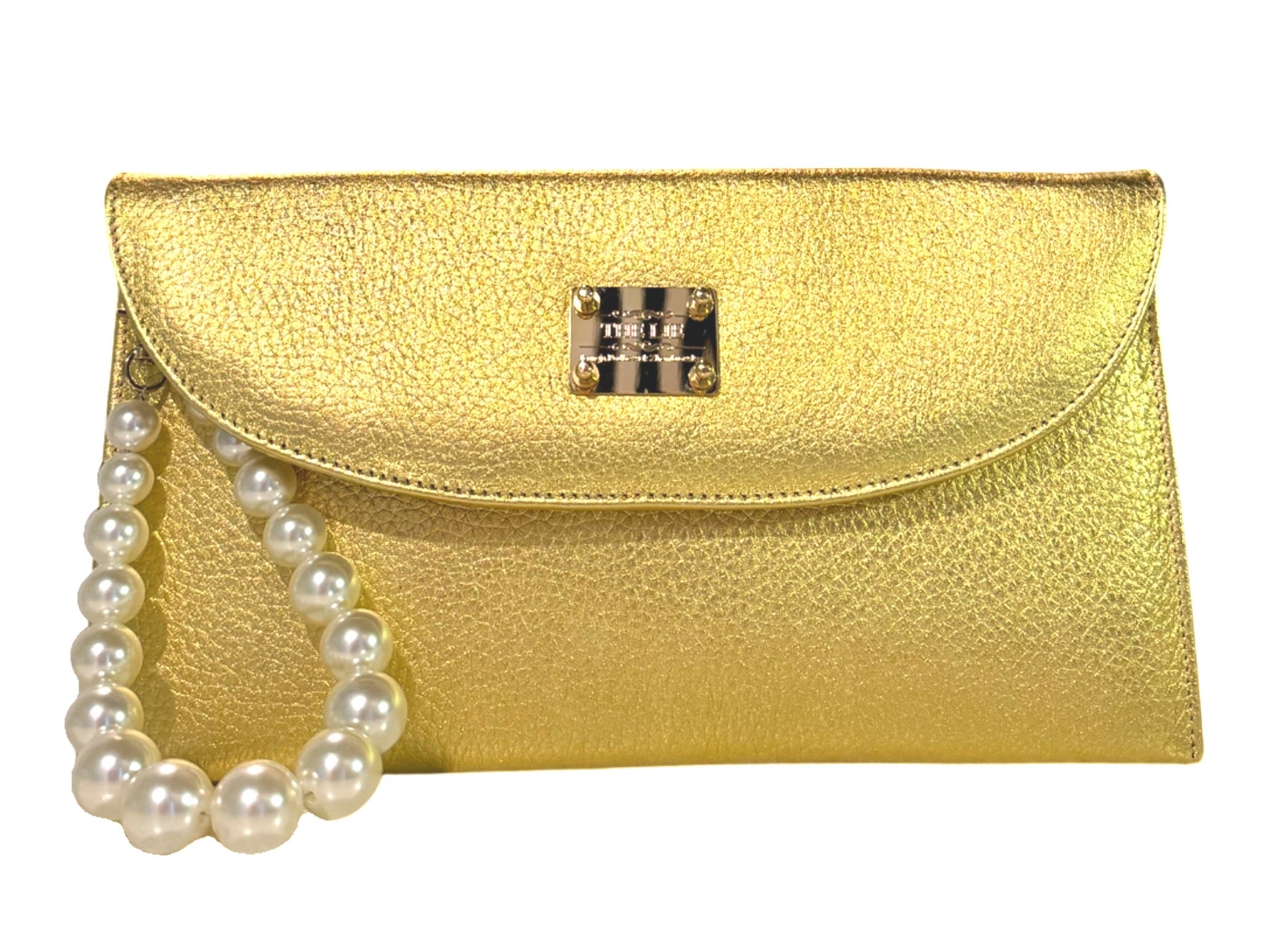 NEW ARRIVAL - Golden Pearl Letter bag