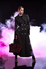 NEW ARRIVAL - Bronze Croc Celeste Bat Bag