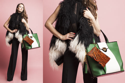NEW ARRIVAL - Sexy Red Zebra Pochette