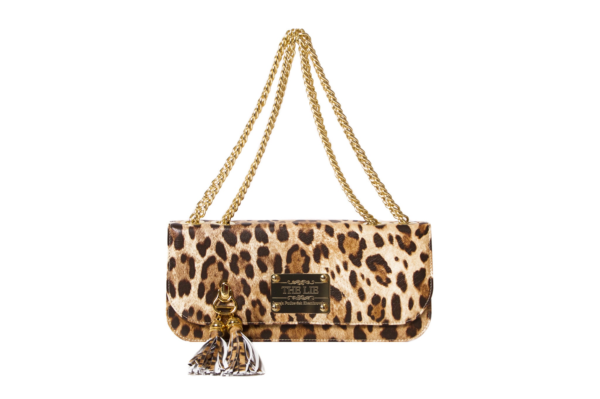 Small Shoulder & Cross Body Clutch Leopard Print