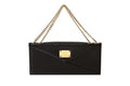 NEW ARRIVAL - Evening Envelope Cross Body & Shoulder Matte Black With Golden Combo