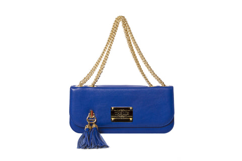 Small Shoulder & Cross Body Clutch Indigo Blue