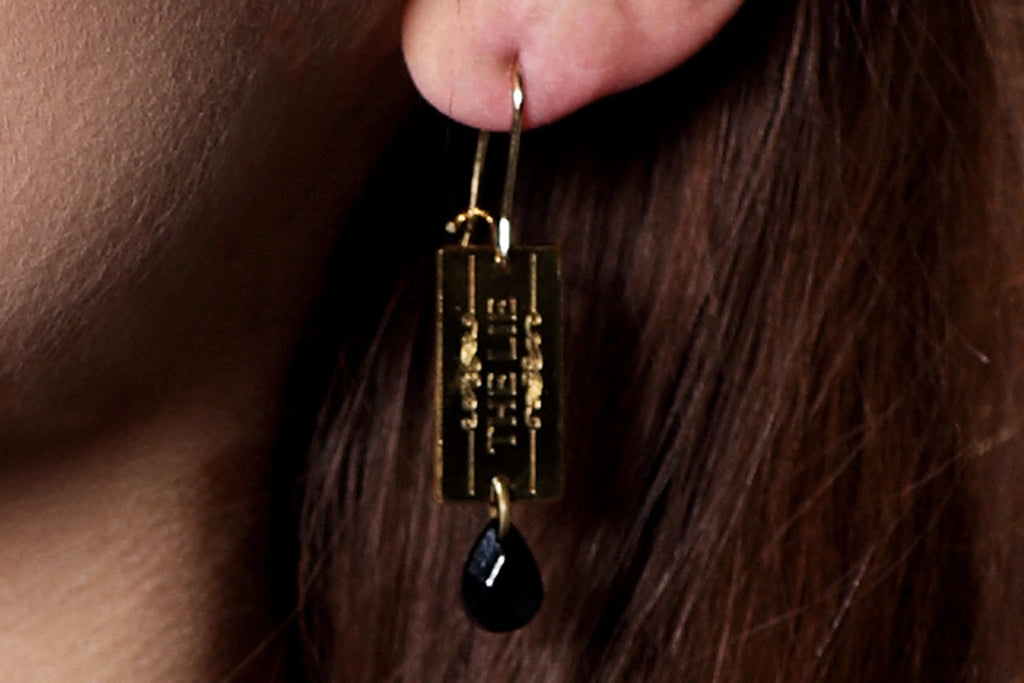 Chainy Chic 4 Chick - CC4C Golden Drop Earrings