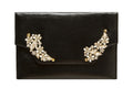 NEW ARRIVAL - Lux Black Love Letter Christmas Clutch