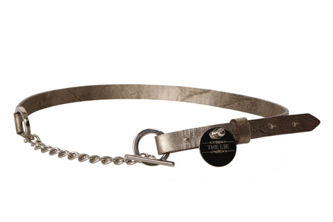 Skinny Chain Silver Belt