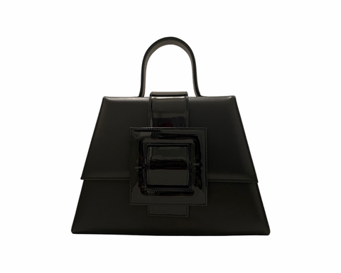 NEW ARRIVAL - Celeste Leather Buckle Black Mamba