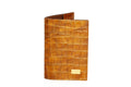 Golden Croco Passport Case