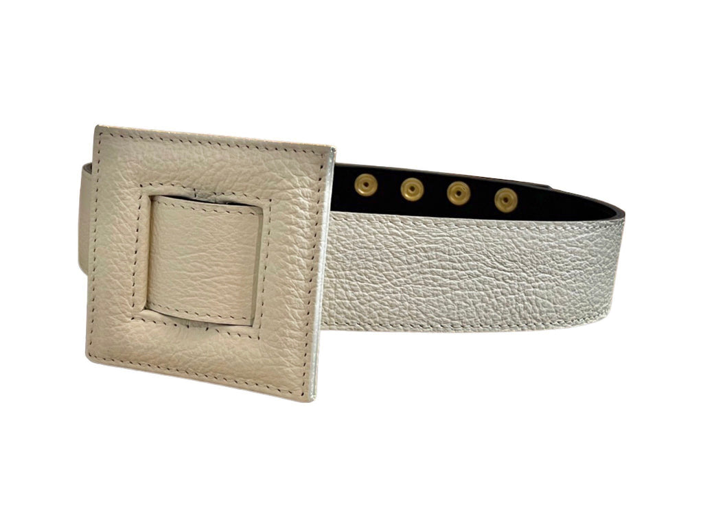 NEW ARRIVAL - Celeste Small Elegant Off White Belt