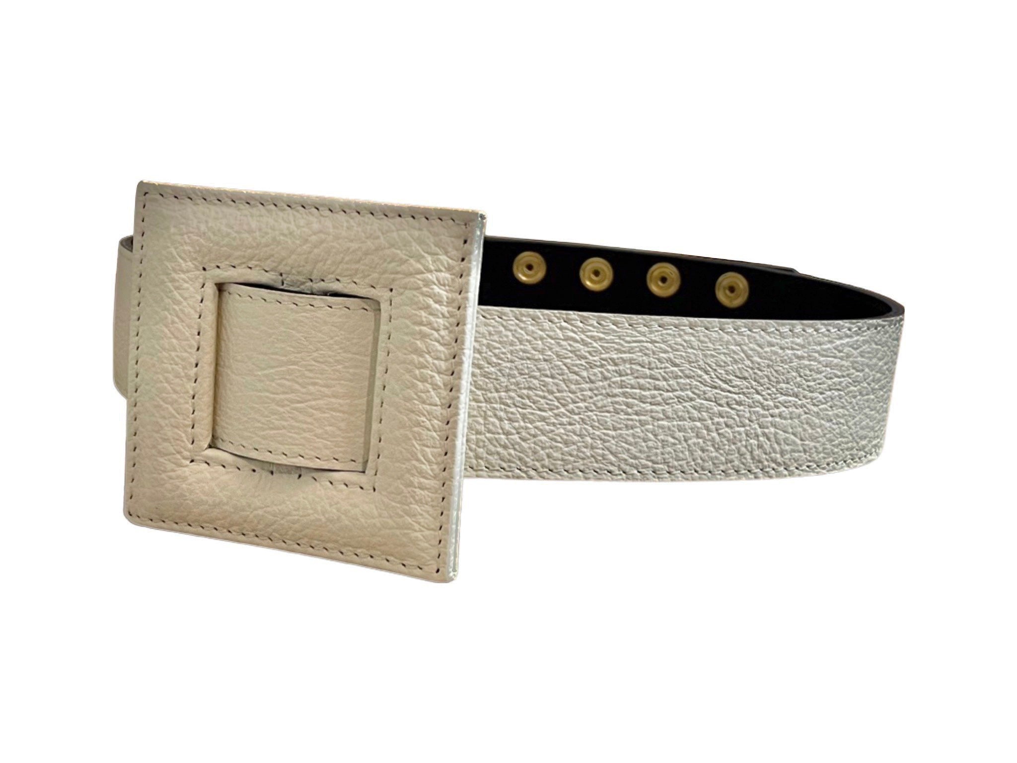 NEW ARRIVAL - Celeste Small Elegant Off White Belt