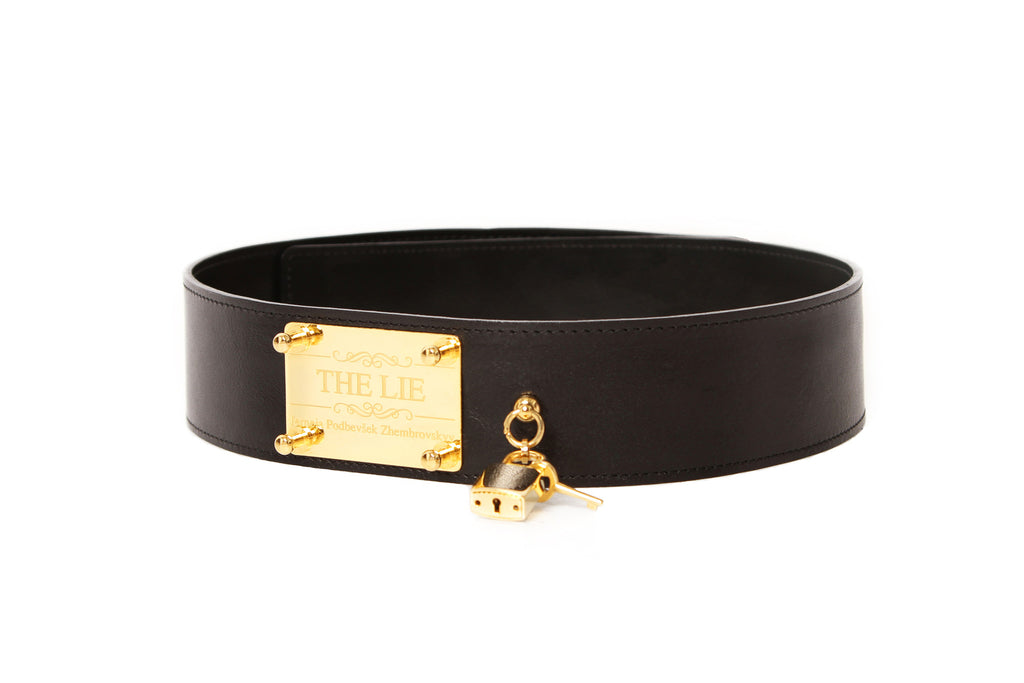 Classic Lock Golden Waist Belt