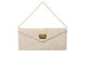 Evening Envelope Beige Snake