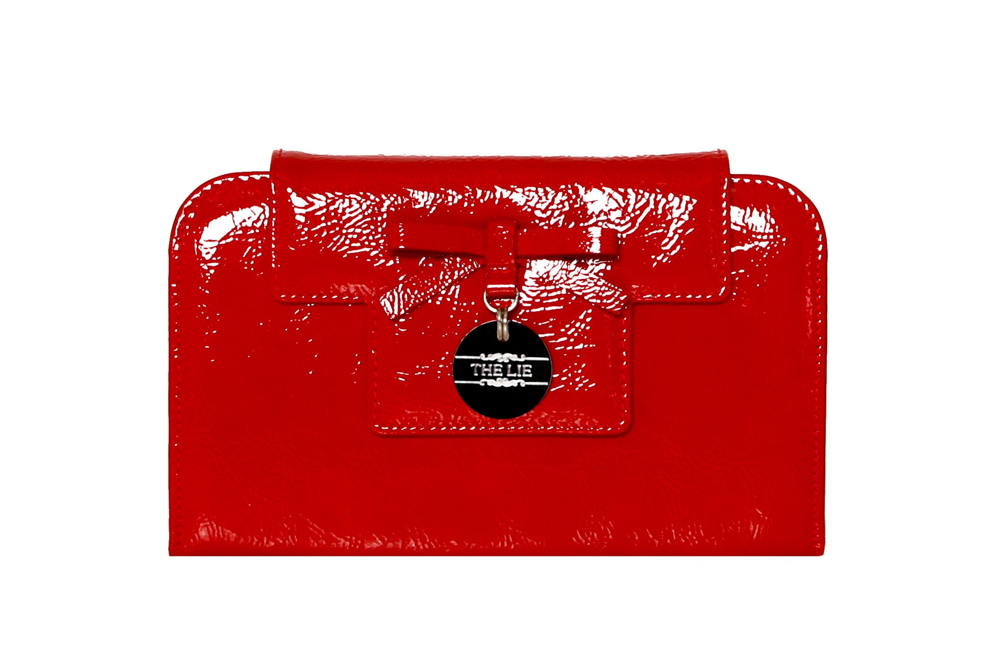 Deep Black Candy Wallet Gold