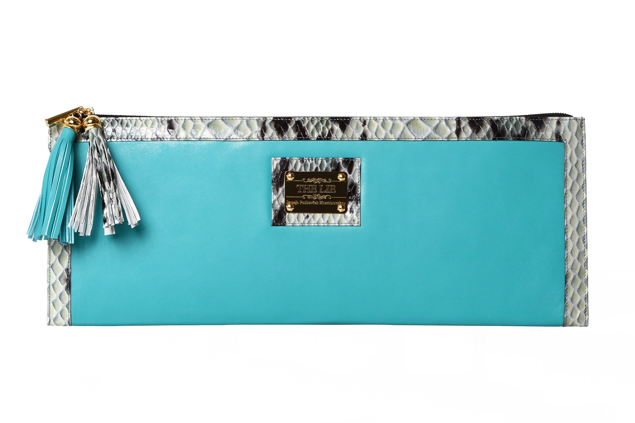 Designer's Masterpiece Turquoise Blue Python