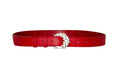 NEW ARRIVAL - Sexy Red Babydoll Skinny Belt