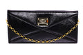 Evening Envelope Shiny Black