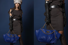 Fashion Tote Indigo Blue
