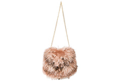 NEW ARRIVAL - Luxurious Pink Racoon Hand Muff