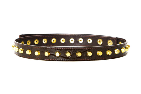 Rock Chic Studded Skinny Belt