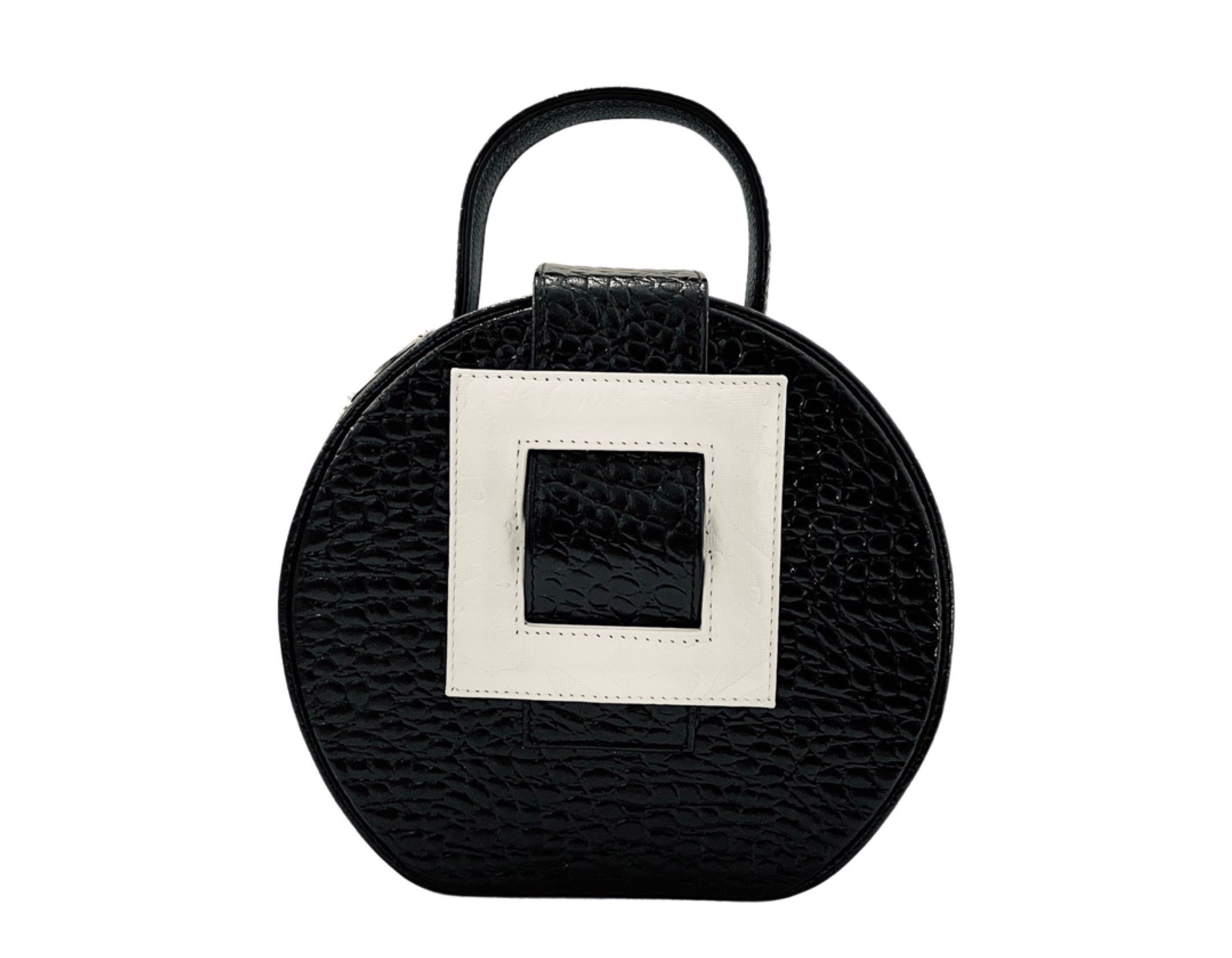 NEW ARRIVAL - Celeste Donut Black & White Bag