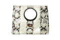 Statement Bag Fashionista Blue Python
