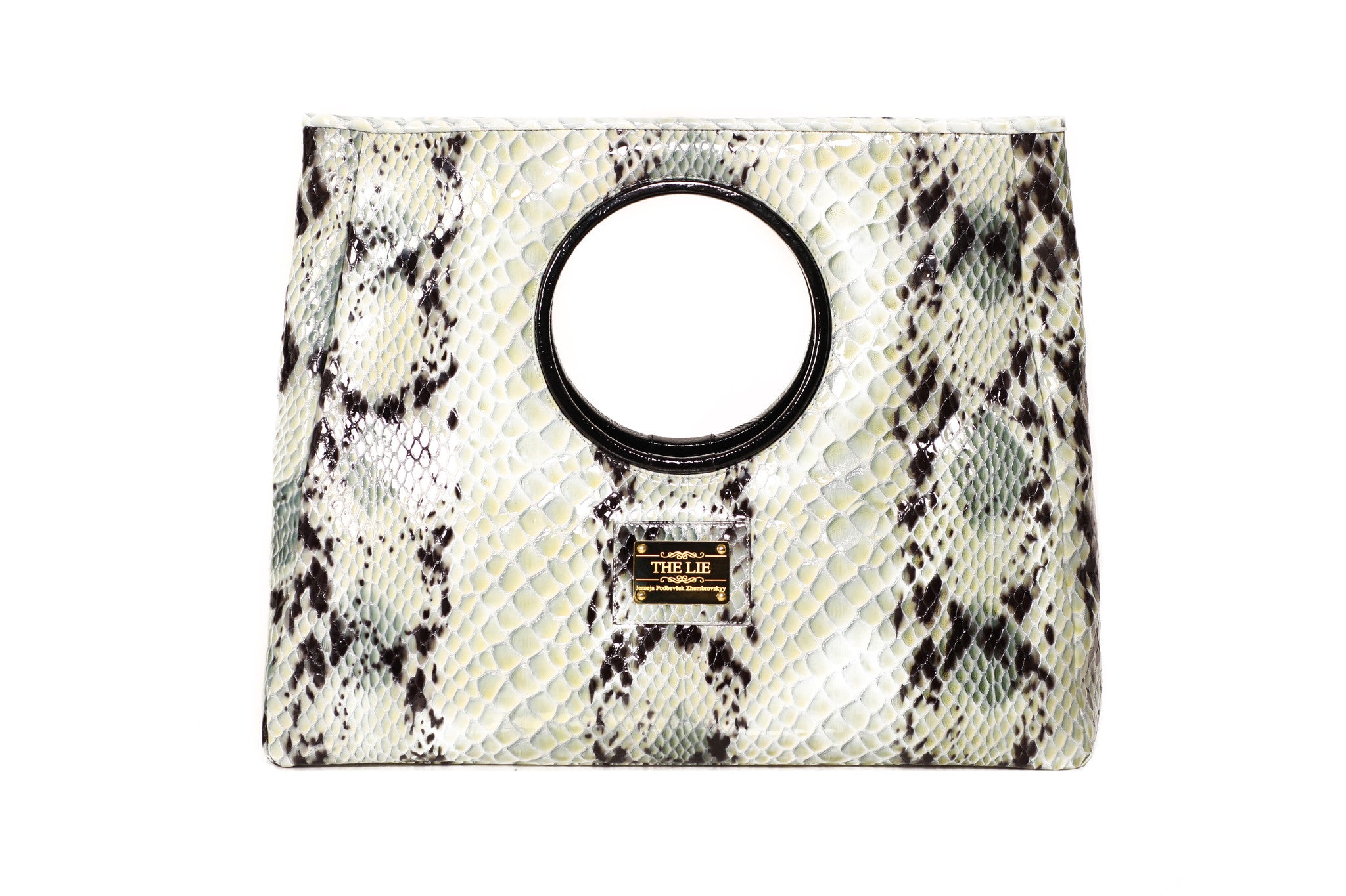 Statement Bag Fashionista Blue Python
