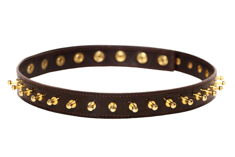 Rock Chic Spiked Skinny Belt
